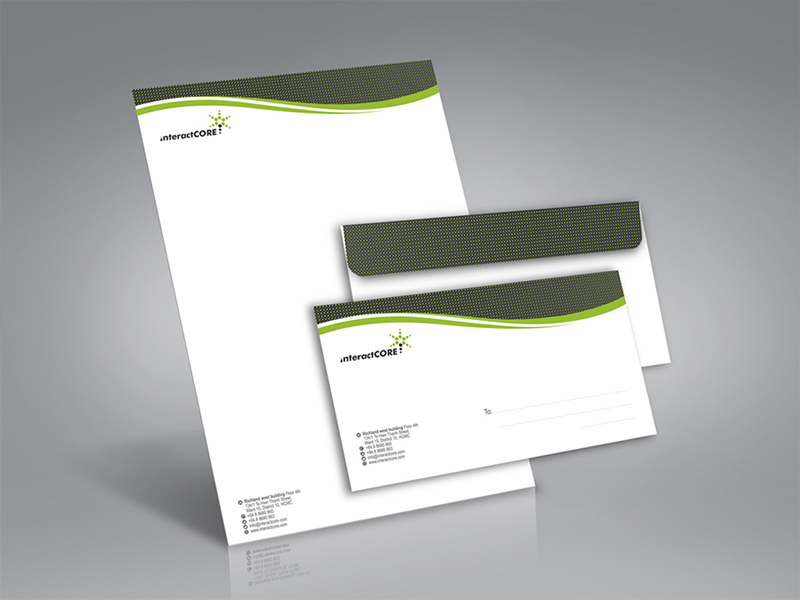 In ấn tiêu đề bao thư